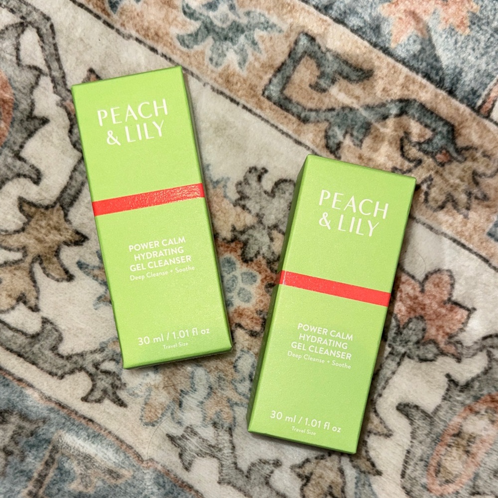 New Peach & Lily Power Calm Hydrating Gel Cleanser